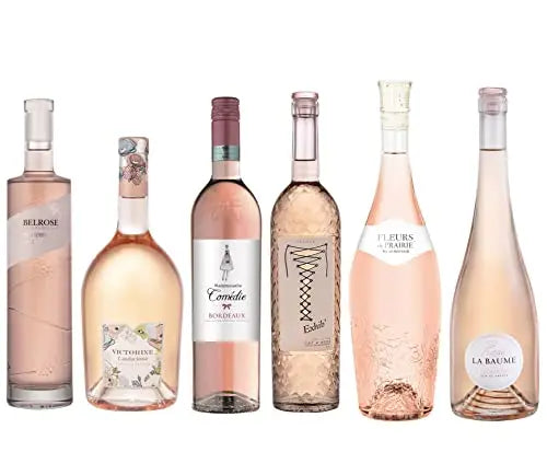 Assortis de vins - Coffret Dégustation - 6 Vins Rosés du Sud de la France LA CONSERVERIE FRANCAISE